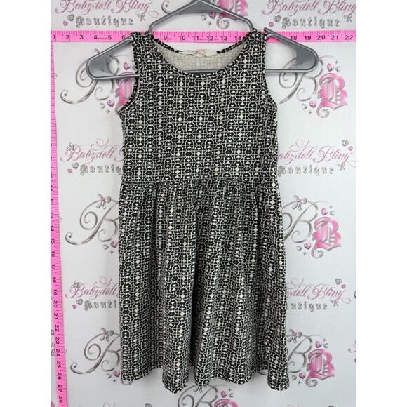 H&M Other - H&M dress girls Black and White Geometric Sleeveless Girls Dress